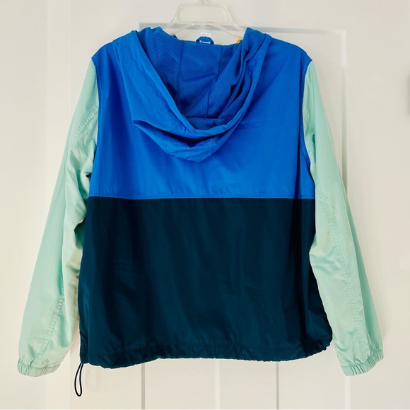 Old Navy Blue Color-block Jacket, Size Medium NWT - Picture 2 of 7